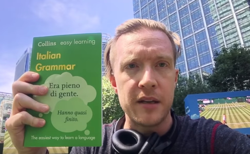 Olly Italian grammar book